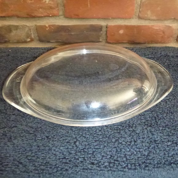 Pyrex Vintage 1.5 QT #023 Clear Glass Casserole Bowl Dish with Glass Lid - Picture 5 of 8